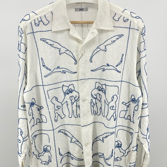 Bode Other - Bode FW21 Beaded Shirt